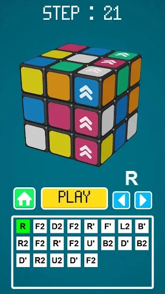 Magic Cube Solver — Взломанная версия (Все разблокировано) — скриншот 3