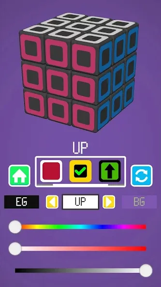 Magic Cube Solver — Взломанная версия (Все разблокировано) — скриншот 5