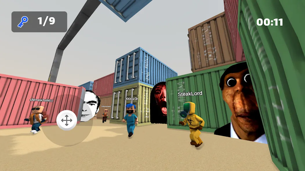 Nextbots: Obunga Chase Rooms — Бессмертие и Все Обунги Открыты — скриншот 5