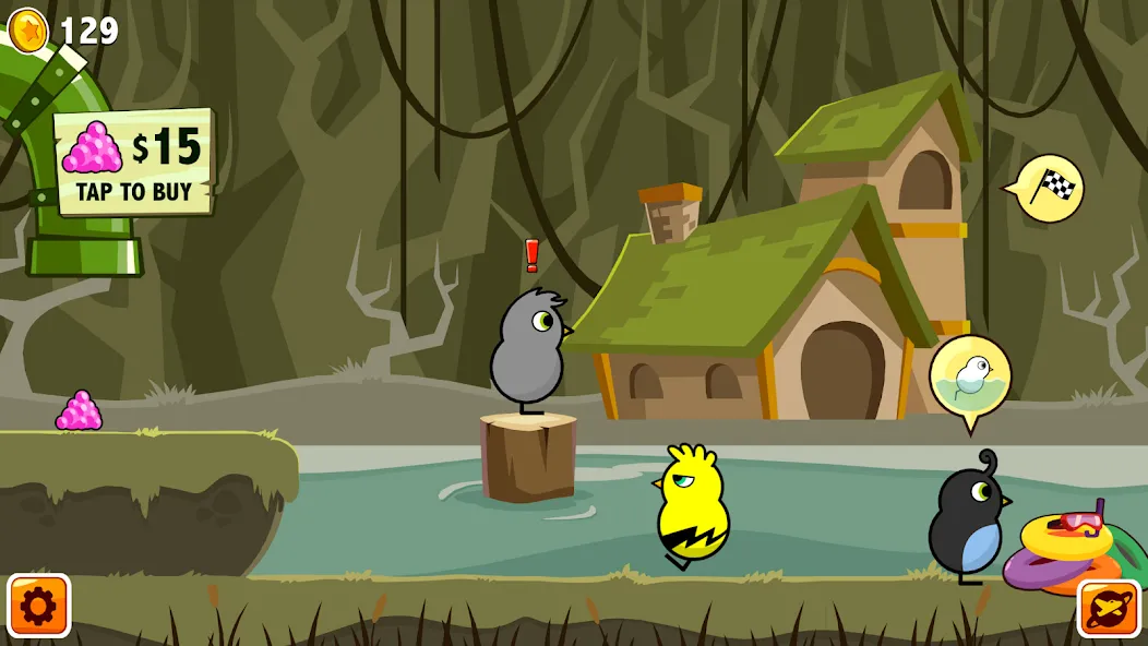Duck Life 4 на Андроид — Много денег — скриншот 1