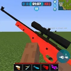 Взлом Mad GunS online shooting games — Много денег и патронов