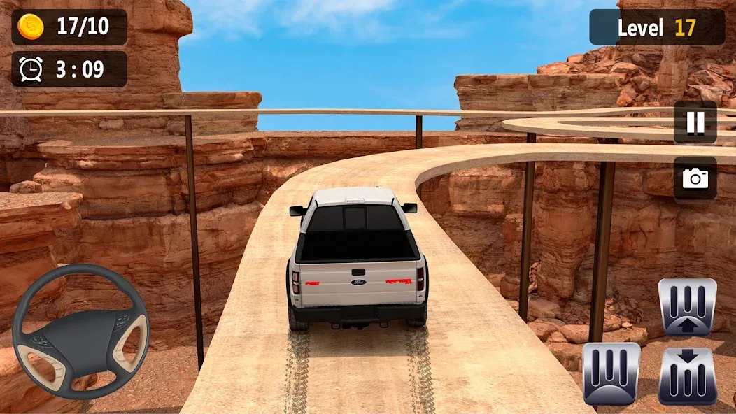 Скачать взломанную Mountain Driving: 4x4 Climb — Много денег — скриншот 1 Скачать взломанную Mountain Driving: 4x4 Climb — Много денег — скриншот 1