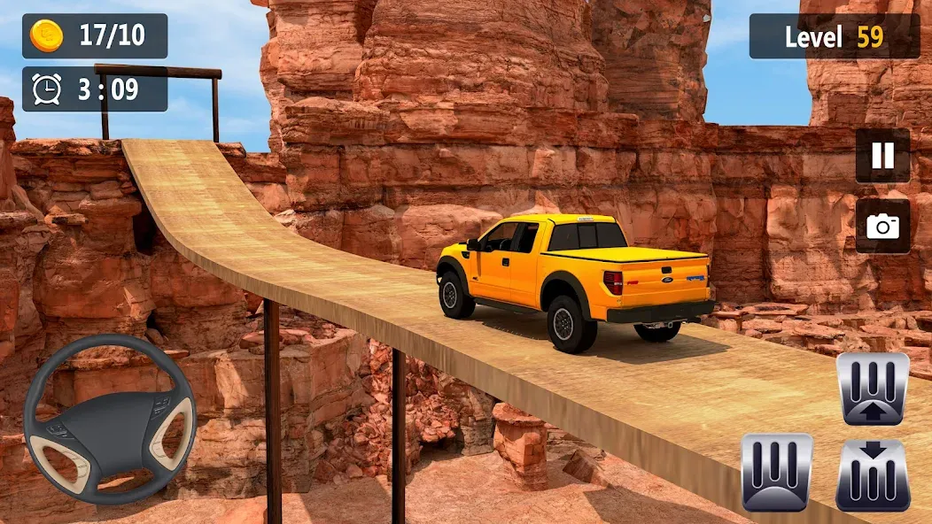 Скачать взломанную Mountain Driving: 4x4 Climb — Много денег — скриншот 3 Скачать взломанную Mountain Driving: 4x4 Climb — Много денег — скриншот 3