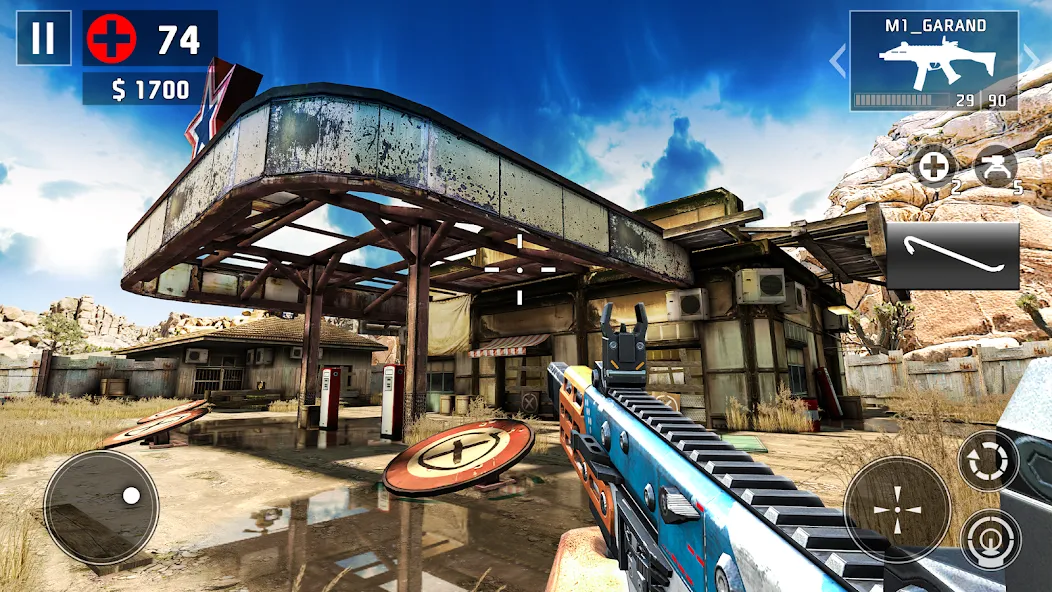 Скачать Dead Trigger 2 FPS Zombie Game MOD APK — Много денег и патронов — скриншот 2