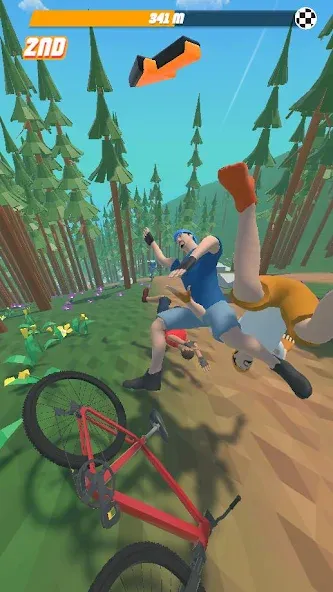 Bike Hill 3D — Много денег — скриншот 3