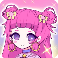 Скачать взломанную Mimistar dress up chibi doll — Все открыто