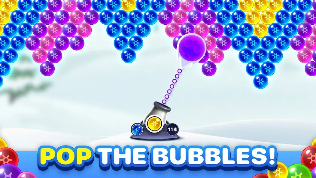 Bubble Pop Games: Shooter Cash MOD — Множество денег на Андроид — скриншот 1