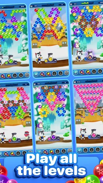 Bubble Pop Games: Shooter Cash MOD — Множество денег на Андроид — скриншот 4
