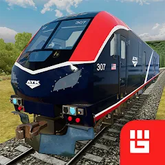 Скачать Train Simulator PRO USA — Модификация Много денег и всё открыто