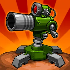 Взломанная Tactical War: Tower Defense на Андроид — Много денег и кристаллов