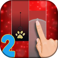 Скачать Piano Noir Ladybug Tiles 2 — Модификация Все песни разблокированы