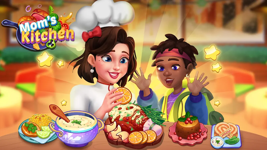 Mom's Kitchen : Cooking Games (Мод Много денег) — скриншот 1