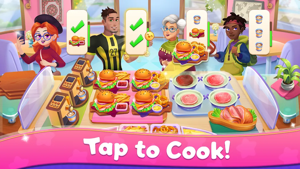 Mom's Kitchen : Cooking Games (Мод Много денег) — скриншот 3