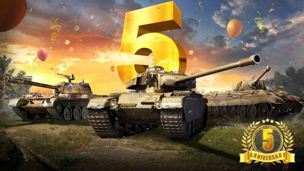 Взломанная Furious Tank: War of Worlds на Андроид — Много денег — скриншот 1