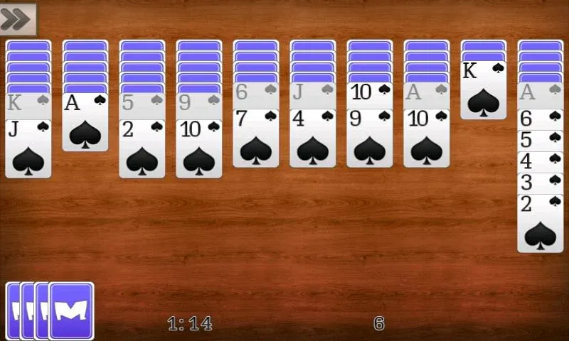 Скачать Spider Solitaire — Модификация Все темы открыты и без рекламы — скриншот 2