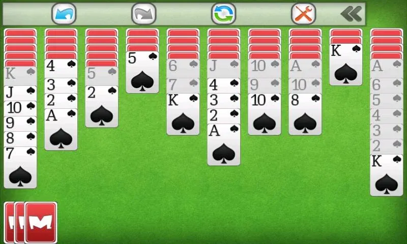 Скачать Spider Solitaire — Модификация Все темы открыты и без рекламы — скриншот 3