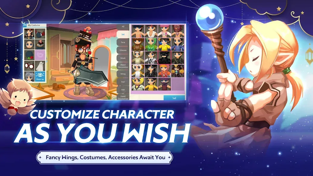 Luna Fantasia: Sword & Magic Mod APK Много денег и бессмертие — Скачать на Андроид — скриншот 2 Luna Fantasia: Sword & Magic Mod APK Много денег и бессмертие — Скачать на Андроид — скриншот 2