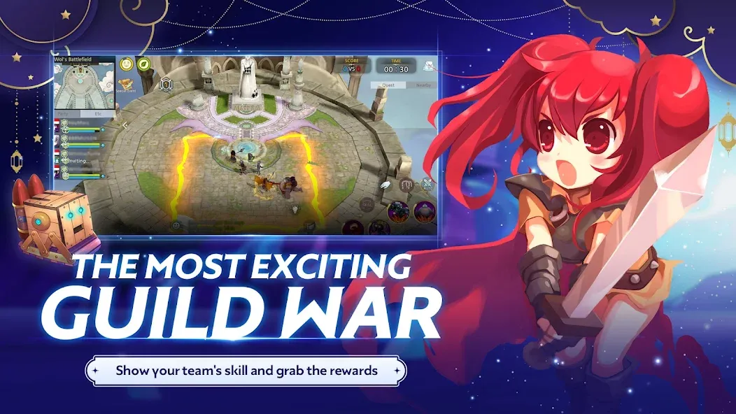 Luna Fantasia: Sword & Magic Mod APK Много денег и бессмертие — Скачать на Андроид — скриншот 3 Luna Fantasia: Sword & Magic Mod APK Много денег и бессмертие — Скачать на Андроид — скриншот 3