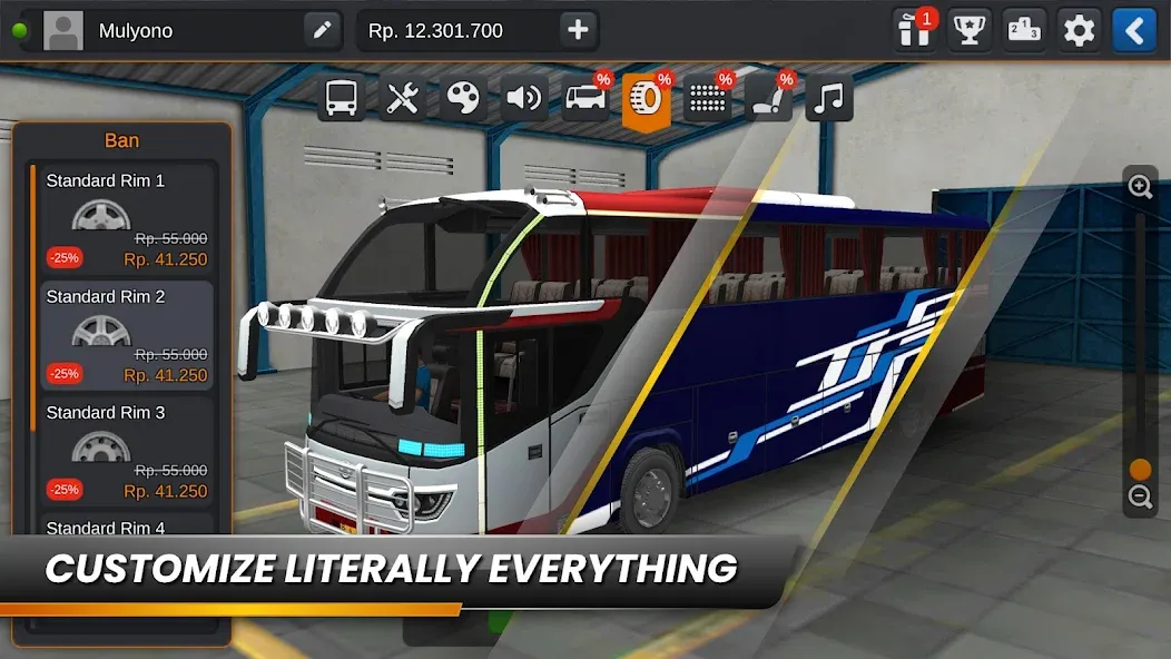Скачать Bus Simulator Indonesia — Модификация Много денег — скриншот 3 Скачать Bus Simulator Indonesia — Модификация Много денег — скриншот 3