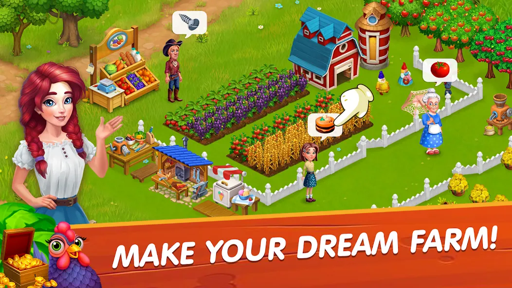 Farm Bay — Взломанная версия (Много денег) — скриншот 3