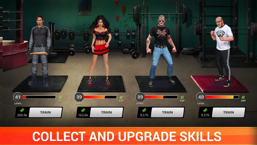 Gang Wars MOD APK — Много денег и золота — скриншот 5