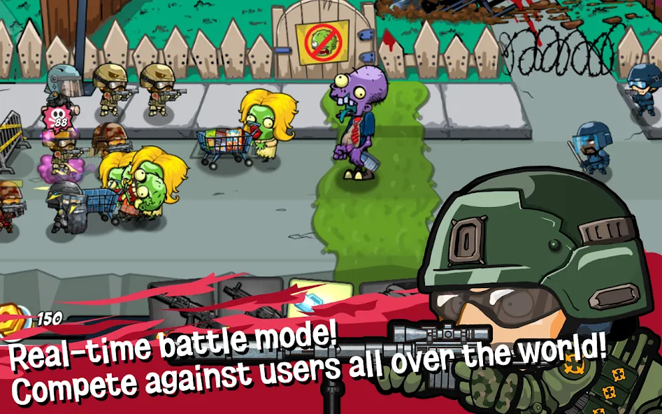 SWAT and Zombies Season 2 MOD APK на Android — Много денег — скриншот 5