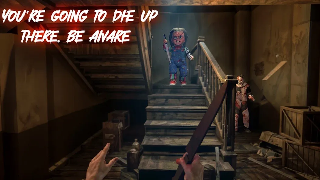 Скачать Scary Doll Evil Haunted House с модом — Много денег — скриншот 1