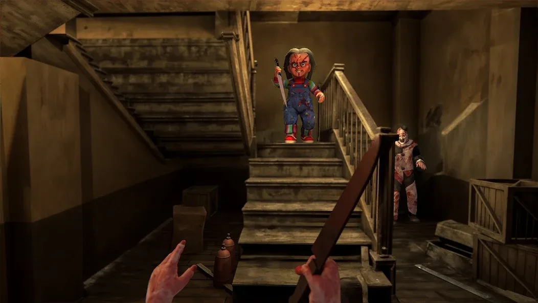 Скачать Scary Doll Evil Haunted House с модом — Много денег — скриншот 5
