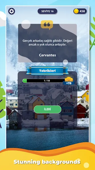 Взломанная Word Surf: Inspire на Андроид — Много денег — скриншот 4