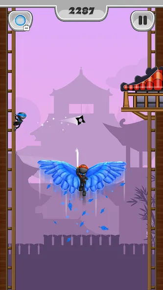 NinJump - Deluxe Run — Мод: Бесконечные деньги и без рекламы — скриншот 3