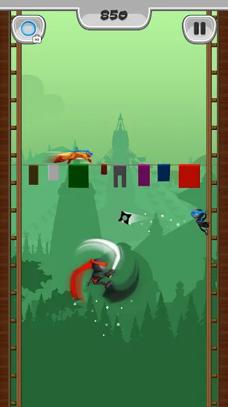 NinJump - Deluxe Run — Мод: Бесконечные деньги и без рекламы — скриншот 5