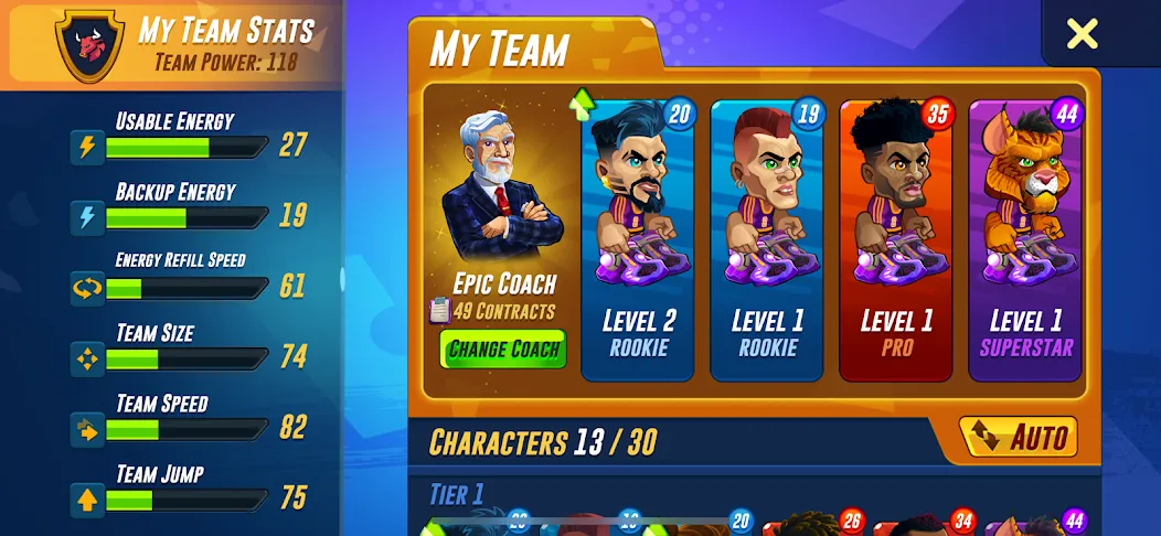 Basketball Arena: Online Game Mod APK Много денег — Скачать на Андроид — скриншот 4