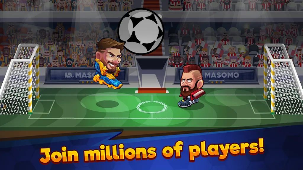 Взломанная Head Ball 2 - Online Soccer на Андроид — Много денег — скриншот 1