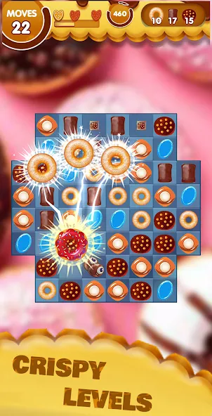Скачать Candy Blast : candy love (Мод: Много жизней и ходов) на Андроид — скриншот 2