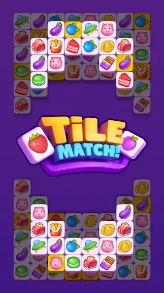 Tile Match - Matching Game (Мод Много денег и без рекламы) — скриншот 5