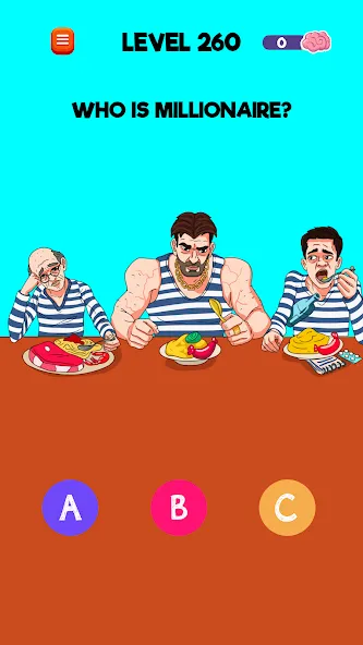 Riddle Test: Brain Teaser Game Mod APK Бесплатные подсказки — Скачать на Андроид — скриншот 3