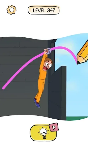 Draw Puzzle: Tricky Brain Test Mod APK Много денег и подсказки — Скачать на Андроид — скриншот 2