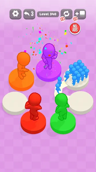 Скачать Escape Island: Fun Color Sort MOD APK — Много денег и без рекламы — скриншот 4