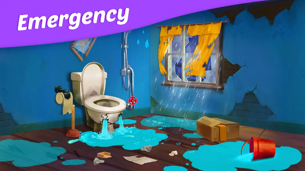 Matchington Mansion MOD — Много денег на Андроид — скриншот 4