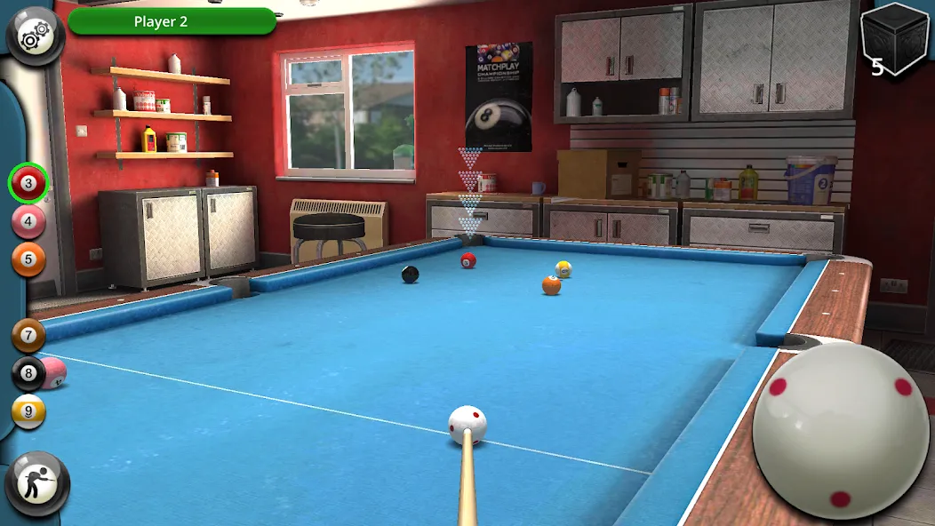 Скачать Tournament Pool (Мод: Много денег) на Андроид — скриншот 4