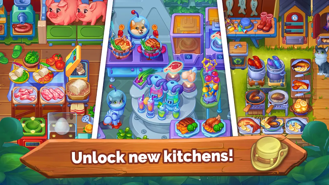 Farming Fever - Cooking game MOD APK — Много денег — скриншот 5