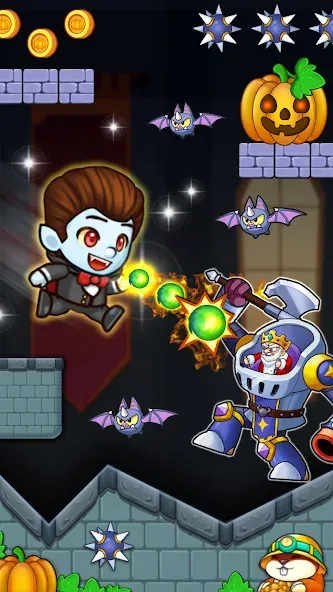 Скачать взлом Super Matteo Adventure на Андроид — Много денег и бесконечные жизни — скриншот 3