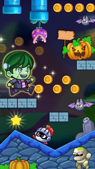 Скачать взлом Super Matteo Adventure на Андроид — Много денег и бесконечные жизни — скриншот 5