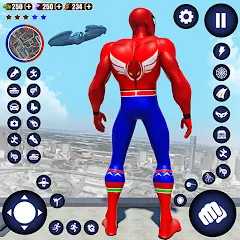 Flying Superhero Robot Games на Андроид — Много денег