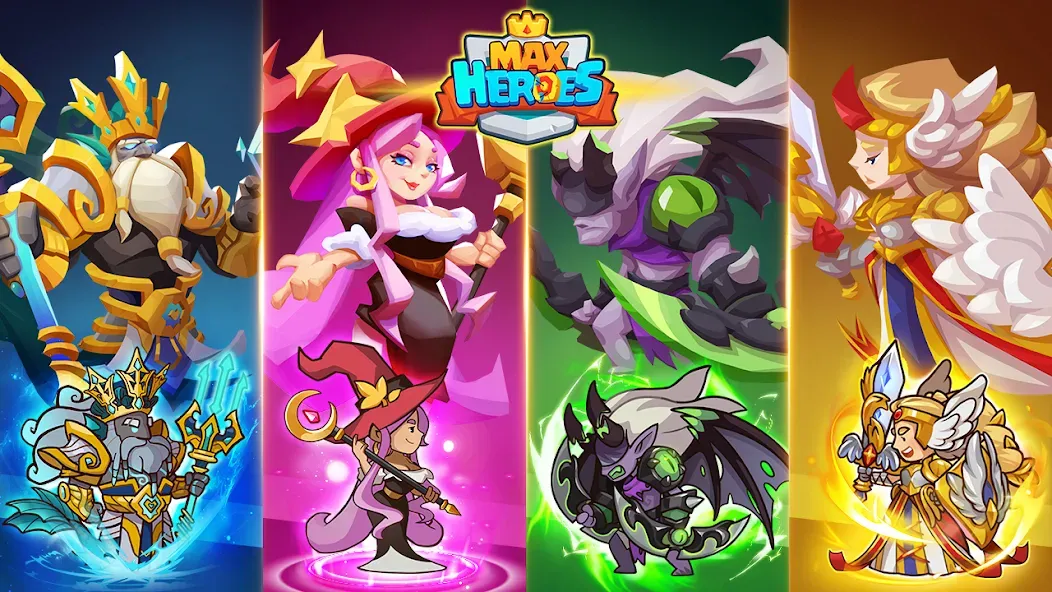 Скачать Max Heroes : Casual Idle RPG — Модификация Много денег — скриншот 1 Скачать Max Heroes : Casual Idle RPG — Модификация Много денег — скриншот 1