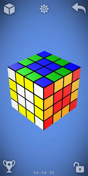 Magic Cube Rubik Puzzle 3D — Мод: Все головоломки разблокированы — скриншот 1