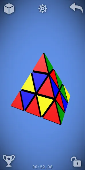 Magic Cube Rubik Puzzle 3D — Мод: Все головоломки разблокированы — скриншот 2