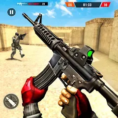 FPS Commando Terrorist Strike MOD — Бесконечные патроны на Андроид