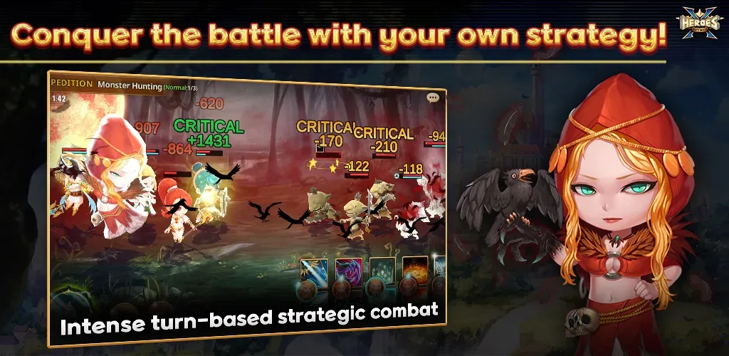 Скачать X Heroes: NFT War на Android — Много денег — скриншот 1 Скачать X Heroes: NFT War на Android — Много денег — скриншот 1