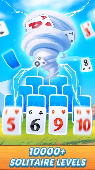 Solitaire Farm Adventure на Андроид — Мод Много денег и без рекламы — скриншот 2